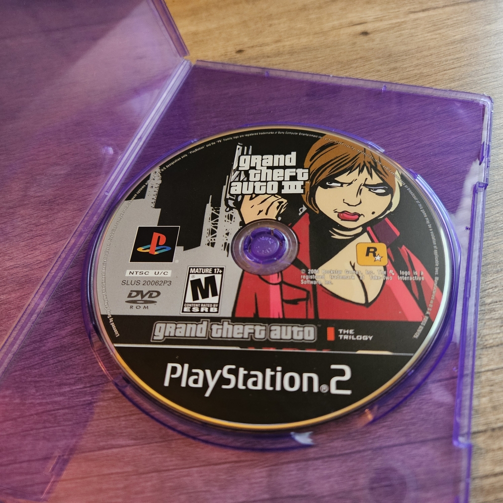 Grand Theft Auto III (PS2 -- "The Trilogy" Disc Only)